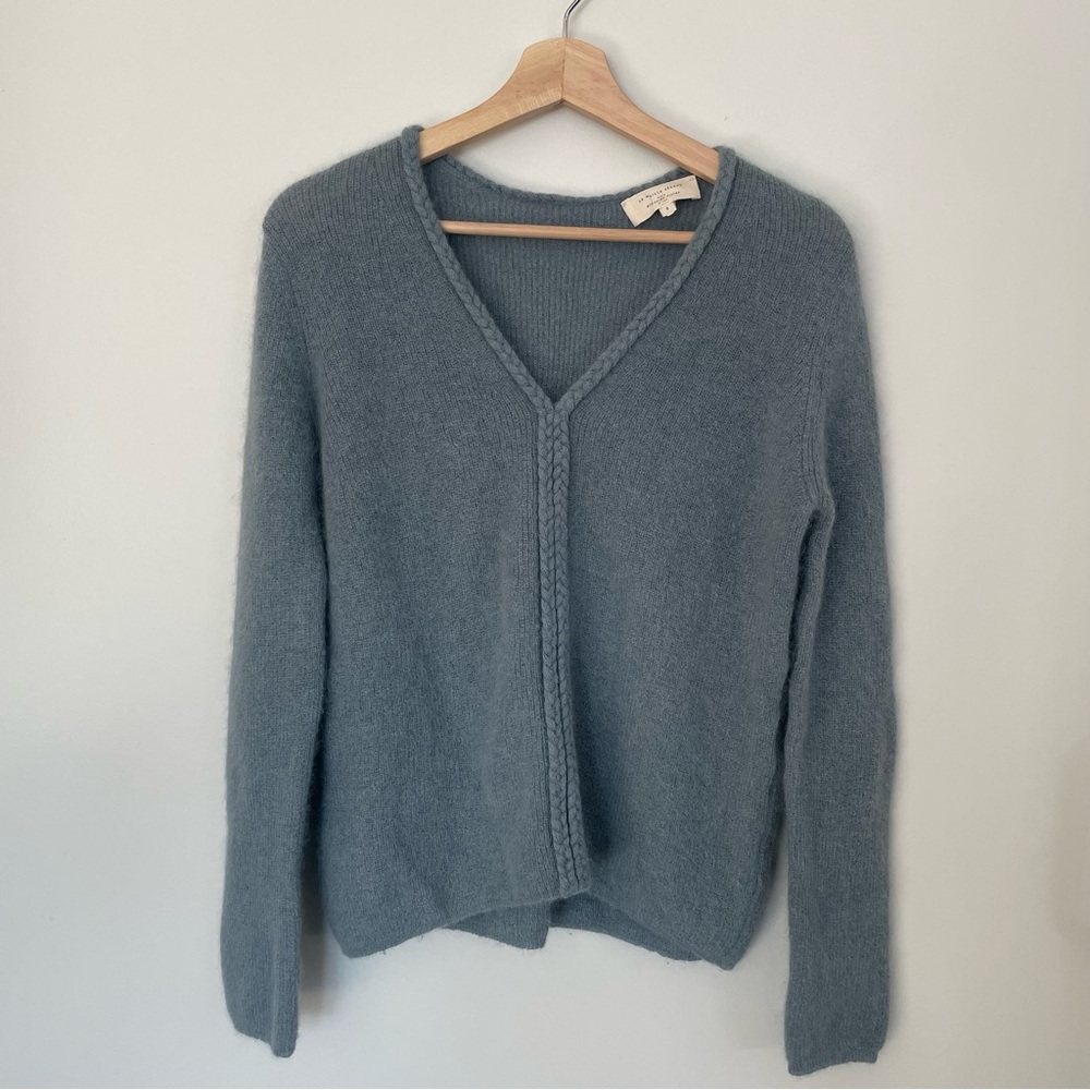 Sezane Sienna Jumper Sweater in Slate Blue